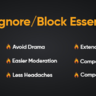 [AddonFlare] XF2 Ignore/Block Essentials